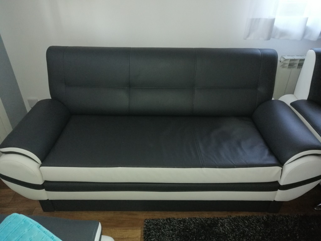 Sofa Rozkładana Plus Dwa Fotele Rawa