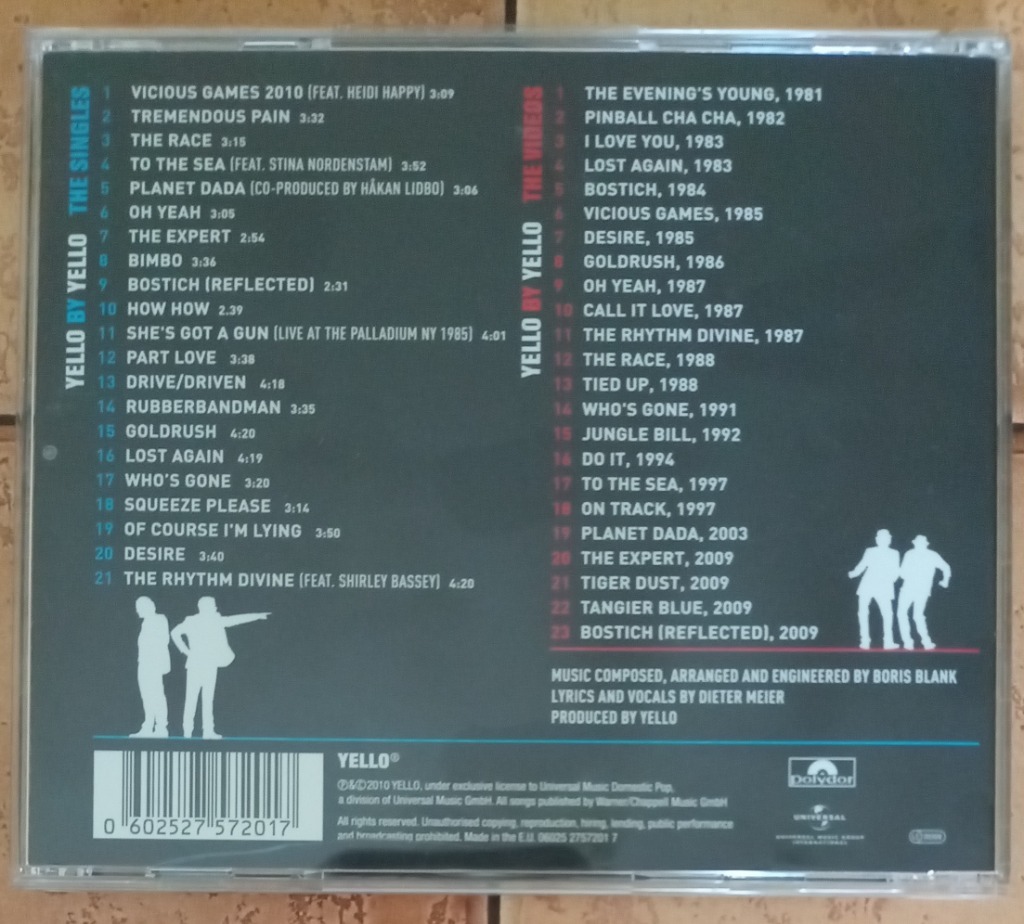 Yello By Yello The Singles Collection (CD i DVD) Strzelce Opolskie