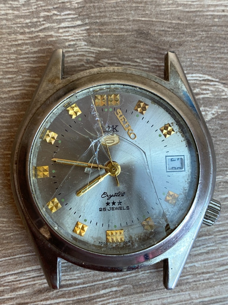 Stary zegarek SEIKO LIK Crystal 25 jewels Oborniki Licytacja