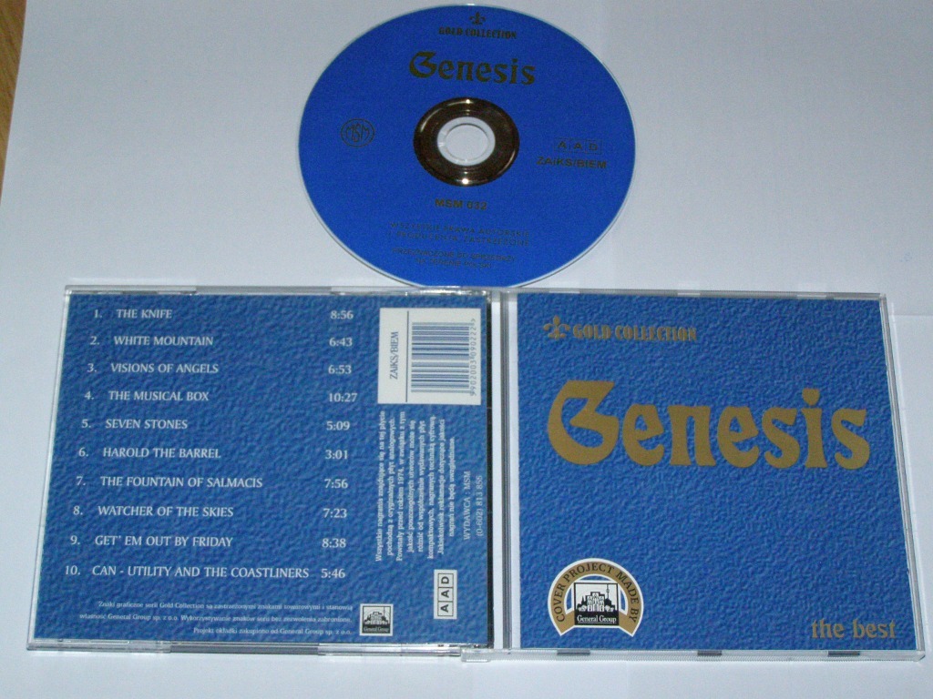 GENESIS The Best Gold Collection CD SkarżyskoKamienna Kup teraz