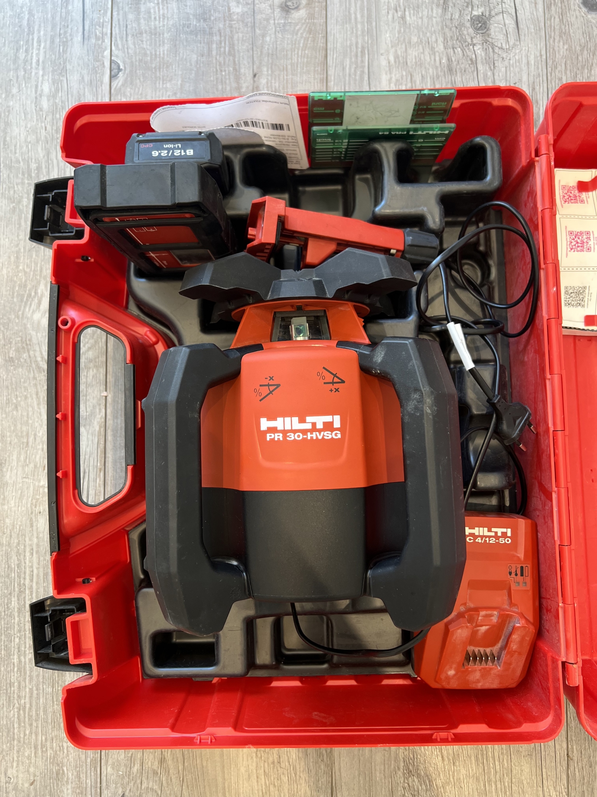 Niwelator laserowy laser Hilti pr 30hvsg Białystok Ogłoszenie na