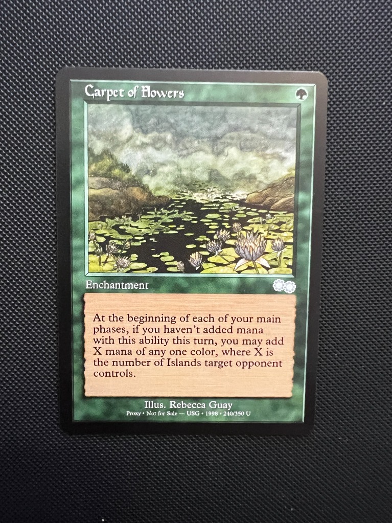 [MTG] [PROXY] Carpet of Flowers Warszawa Kup teraz na Allegro Lokalnie
