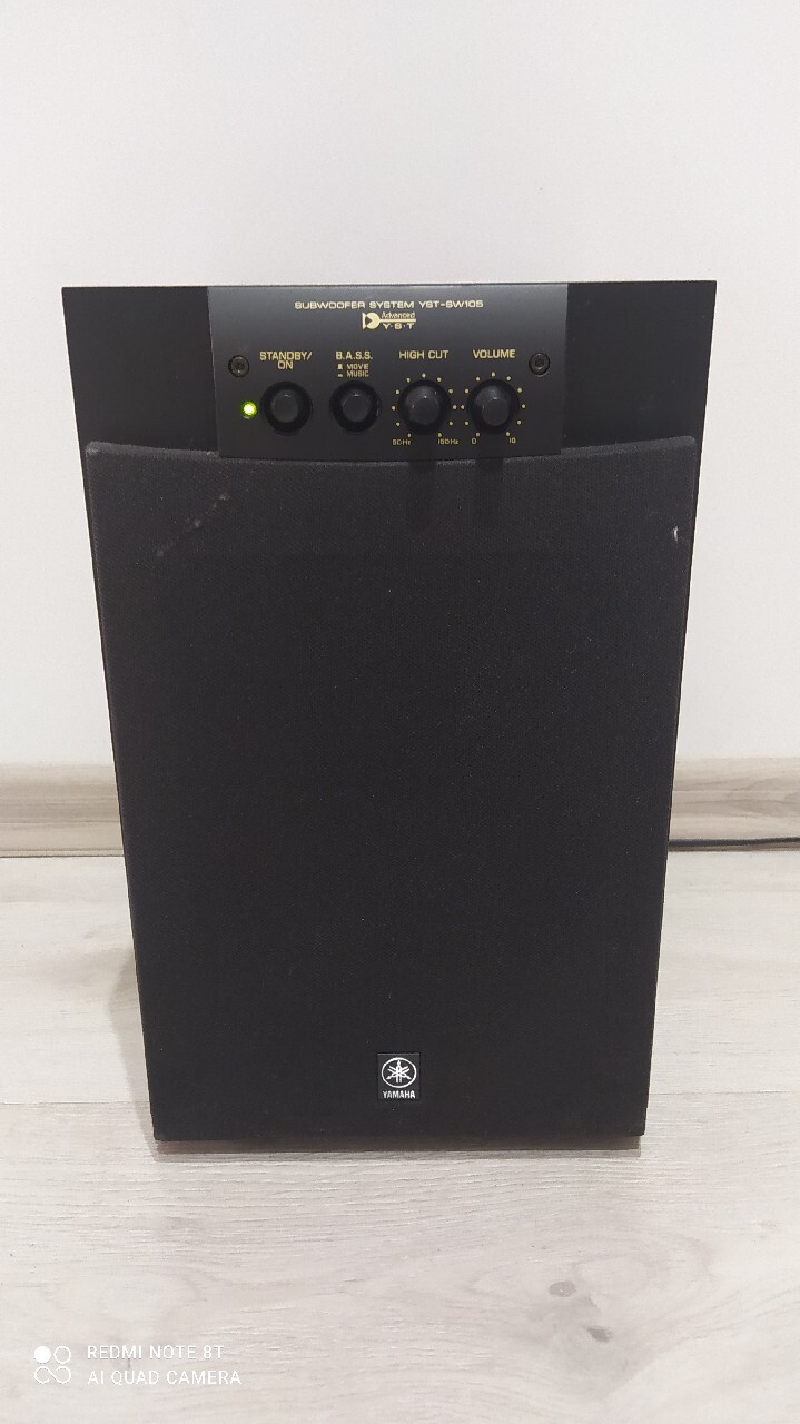 aktywny Subwoofer YAMAHA YSTSW105 Nowe czaple Kup teraz na Allegro Lokalnie