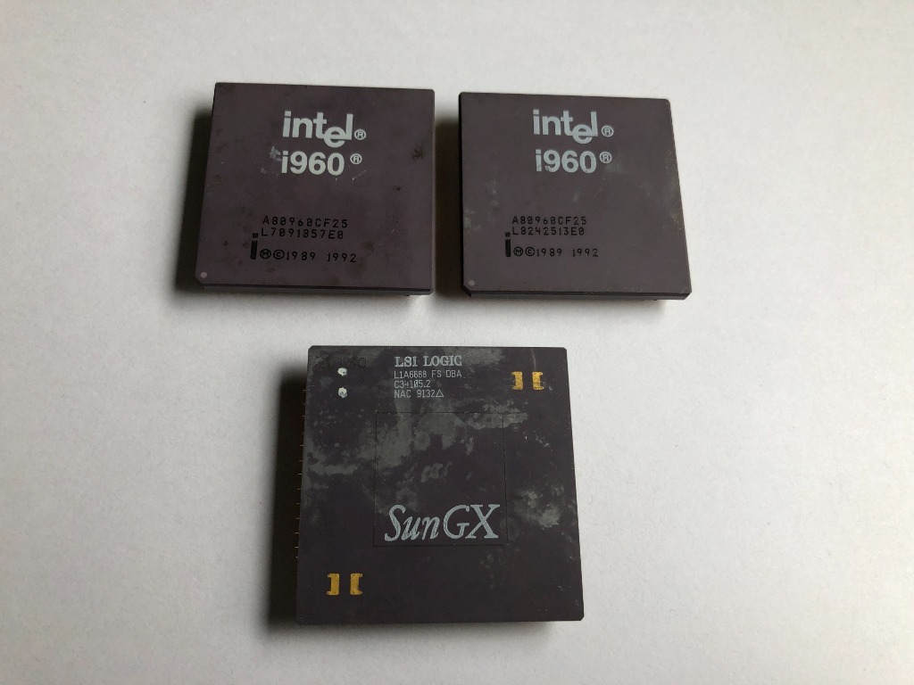 CPU Procesor Intel i960 x2 oraz Sun GX Kutno Kup teraz na Allegro