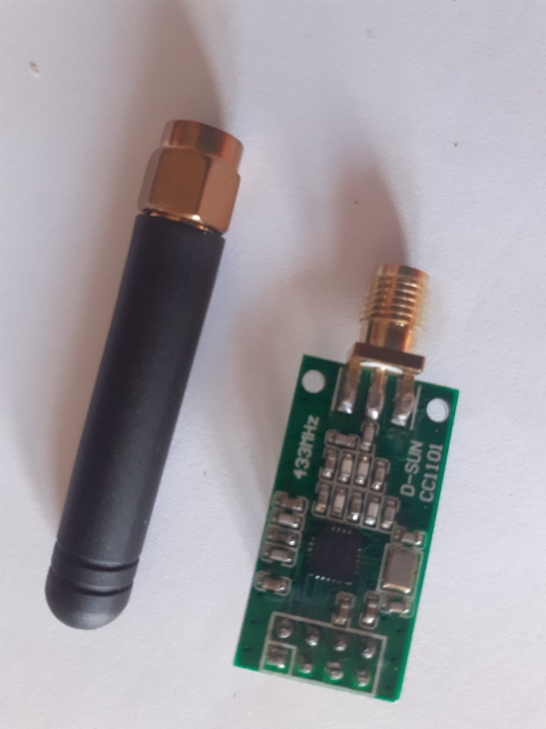 Moduł radiowy CC1101 433 MHz transceiver Rzeszów Kup teraz na