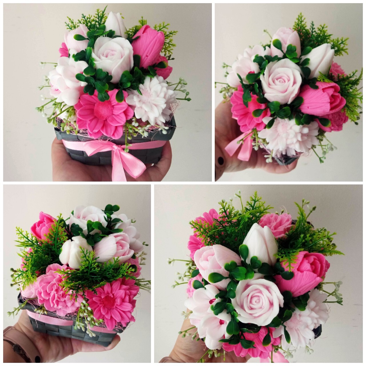 Bukiet mydlany flower box kwiaty mydlane urodziny Hrubieszów Kup