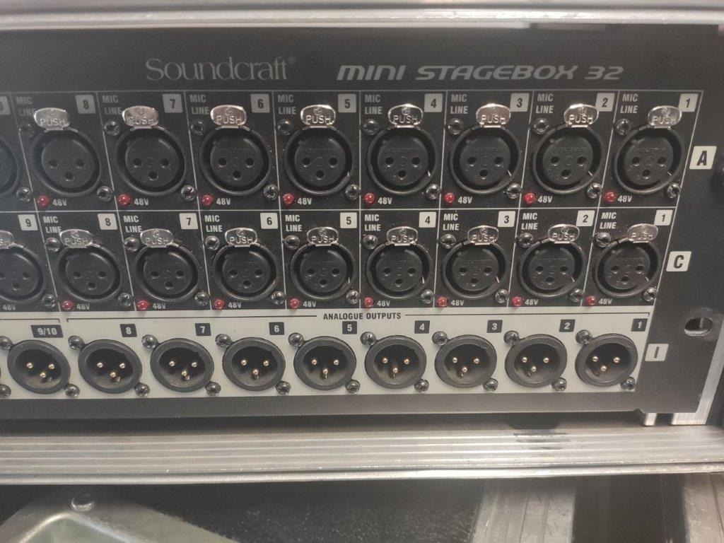 Stagebox 32R / 16R Soundcraft Mini