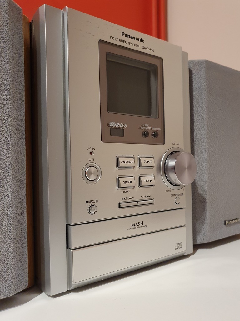 Radio Panasonic SA-PM10 CD kaseta 2x30W Miniwieża | Rumia | Kup teraz ...