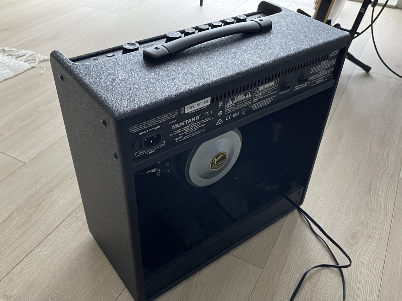 Fender Mustang LT50 + Footswitch MGT4 Ząbki Kup teraz na Allegro