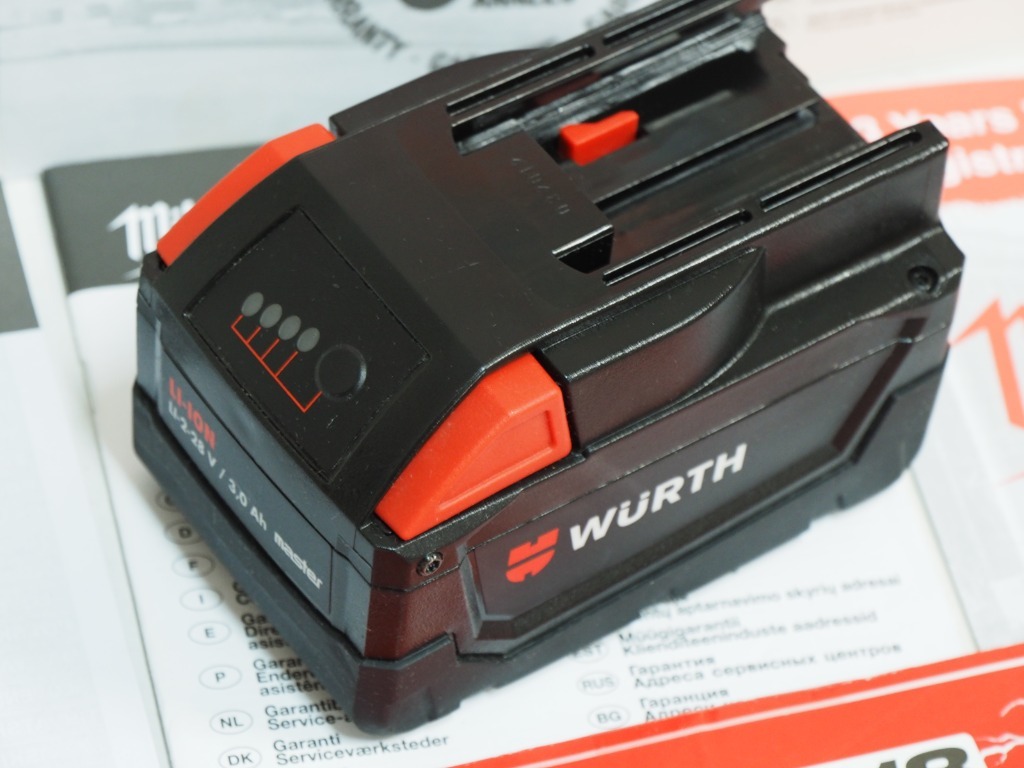WURTH M28 V28 bateria akumulator milwaukee m ot Nowa Wola
