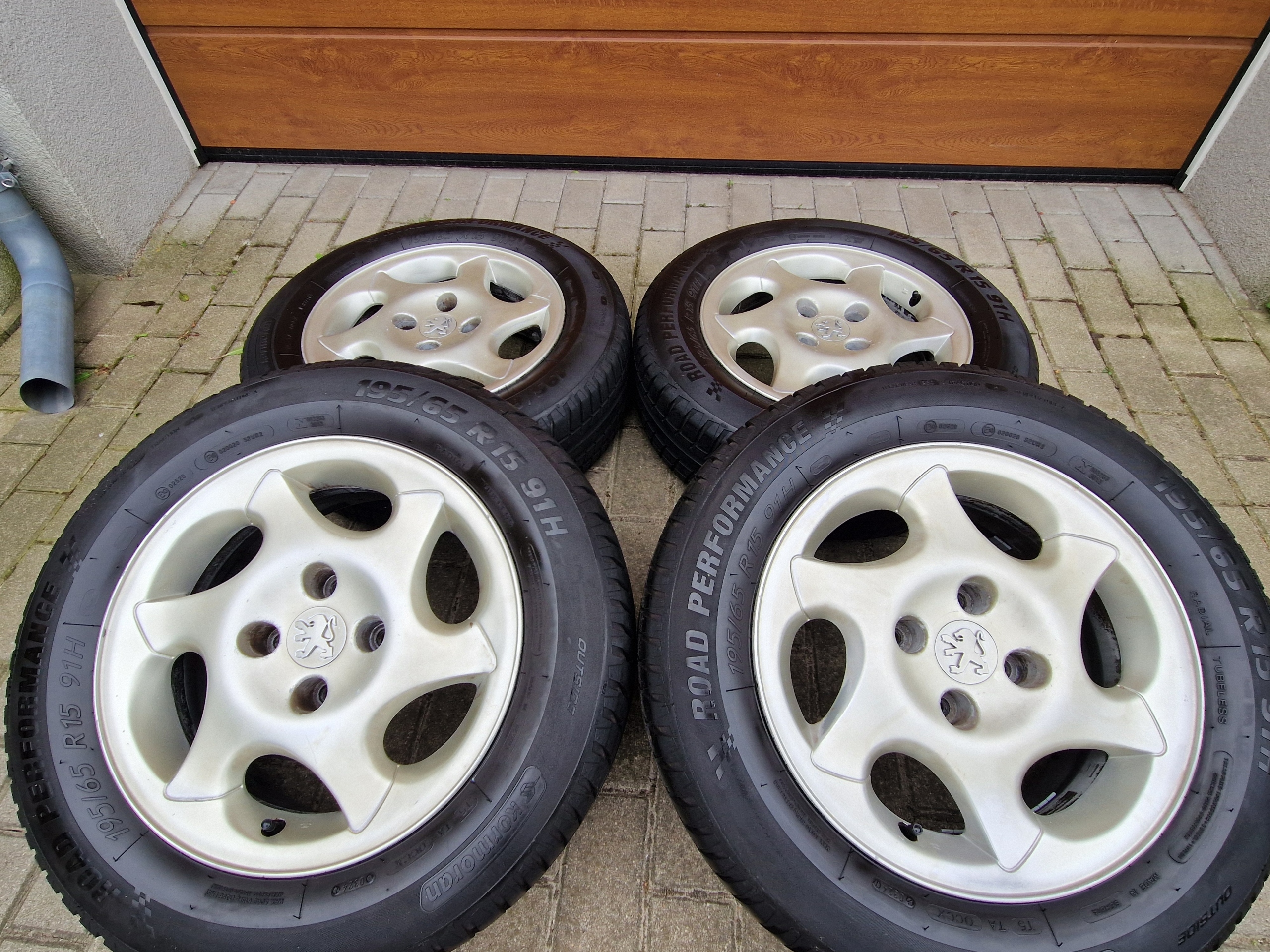 КОЛЕСА PEUGEOT 307 207 206 4 SZT. 15