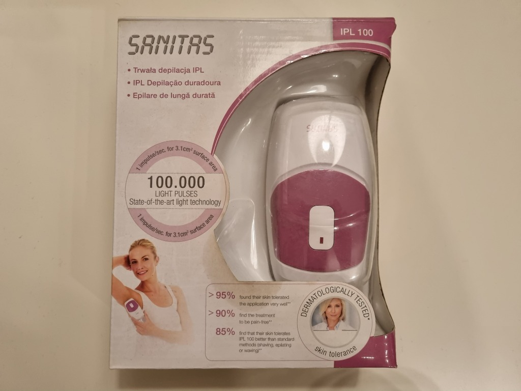 Depilator laserowy SANITAS IPL 100 Warszawa Kup teraz na Allegro