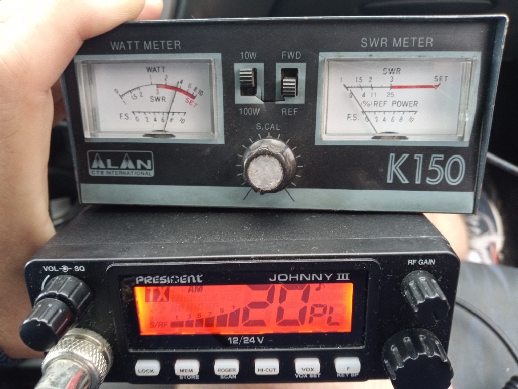 Cb radio President Johnny III 12/24 V Gostynin Kup teraz na Allegro