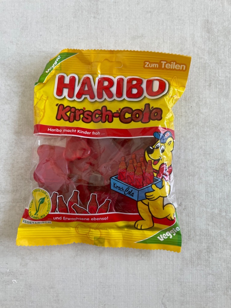 Haribo Kirsch Cola żelki z Niemiec | Warszawa | Kup teraz na Allegro ...