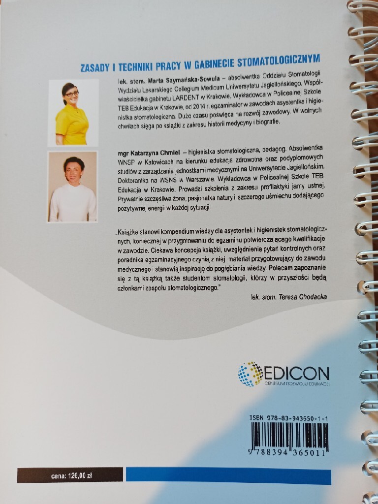 Zasady I Techniki Pracy W Gabinecie Stomatologicznym