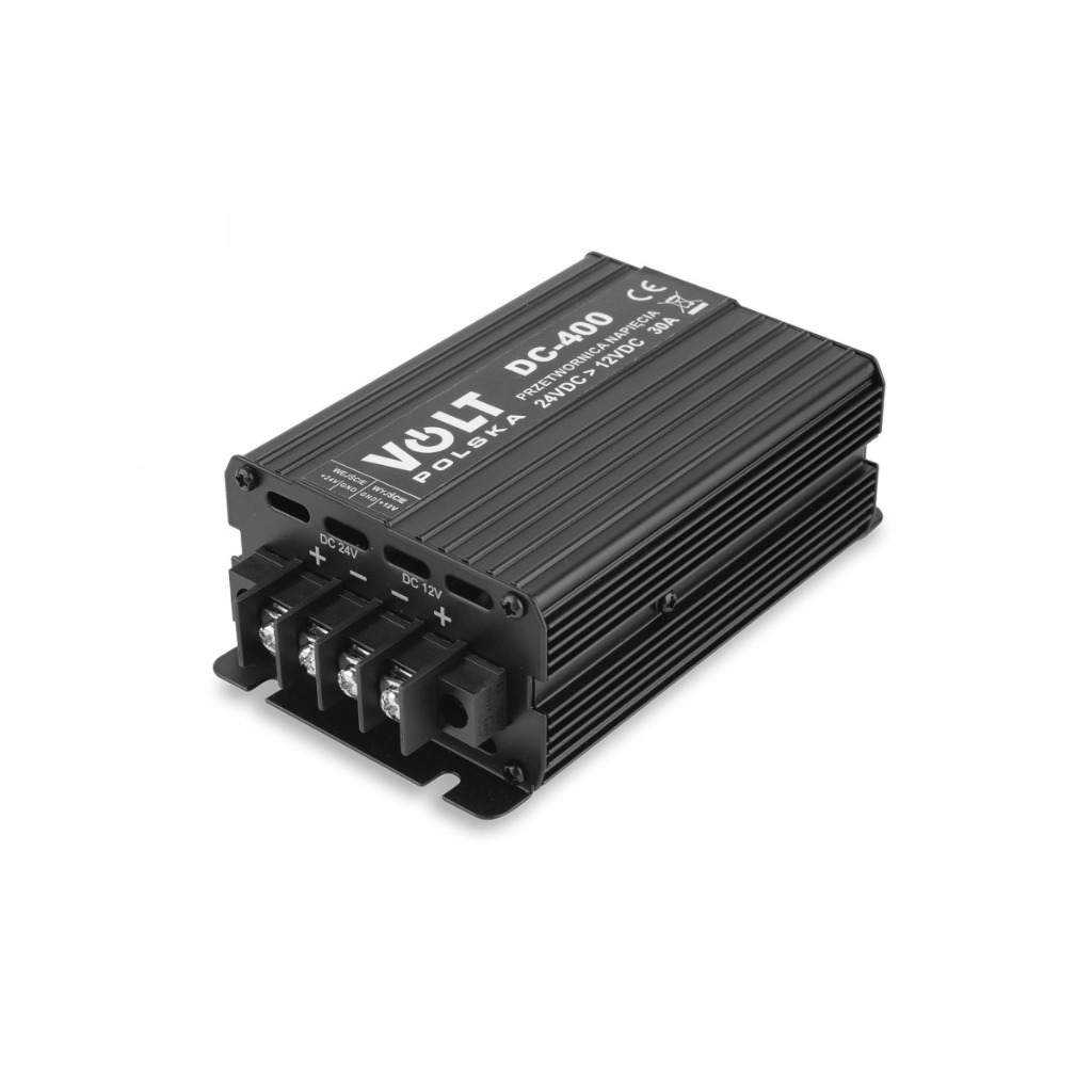 ПЕРЕТВОРЮВАЧ НАПРУГИ VOLT ПОЛЬЩА DC-400 24/12V 