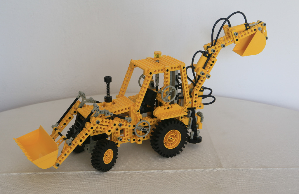 Lego Technic 8862 Backhoe Grader Bytów Kup teraz na Allegro Lokalnie