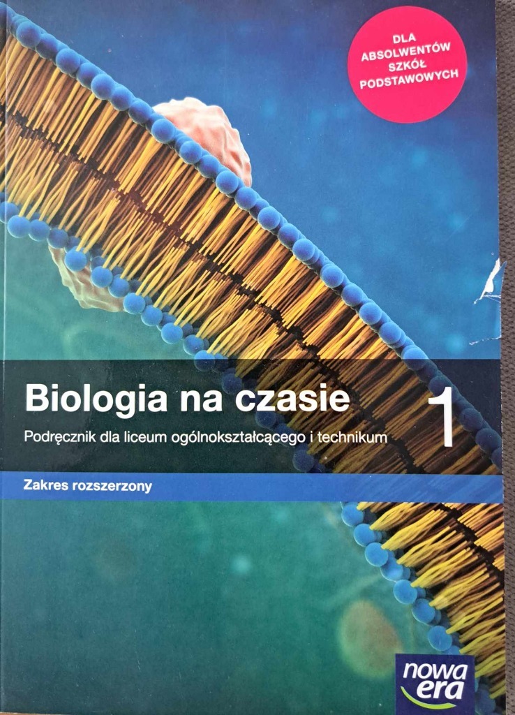 Biologia Na Czasie 1 Zakres Rozszerzony Sprawdziany Pdf Biologia na czasie 1 Podręcznik Zakres rozszerzony | Warszawa | Kup