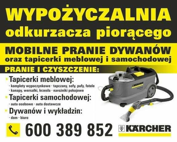 Прокат стирального пылесоса