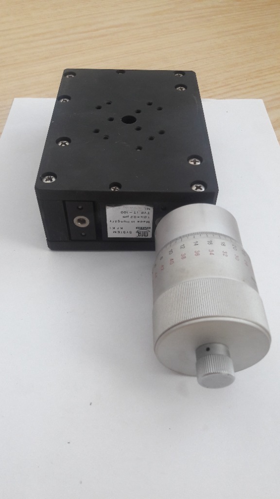 Stolik mikrometryczny z glowica mikrometryczna | Warszawa | Kup teraz ...