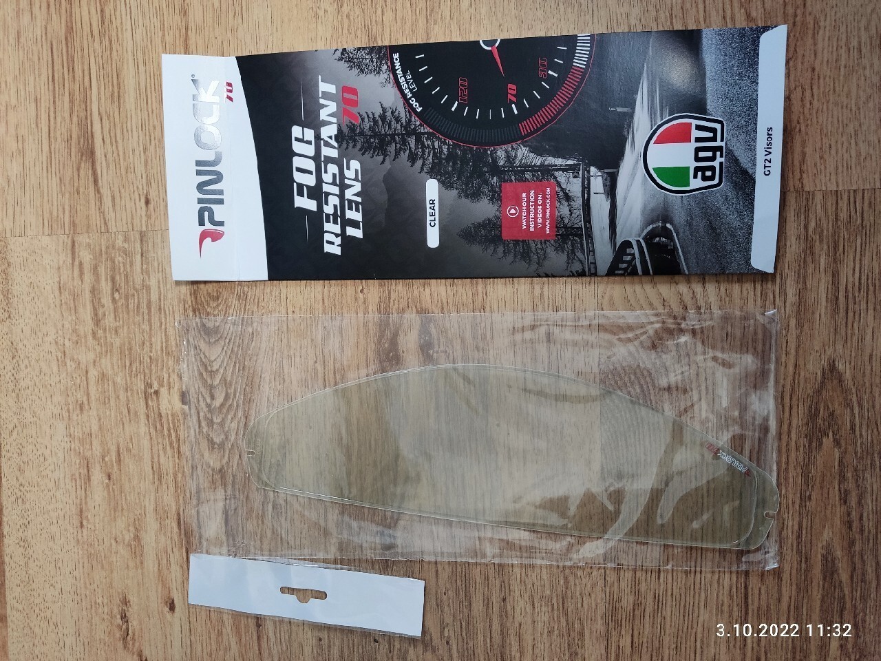 Pinlock agv GT2 wisors Żory Kup teraz na Allegro Lokalnie