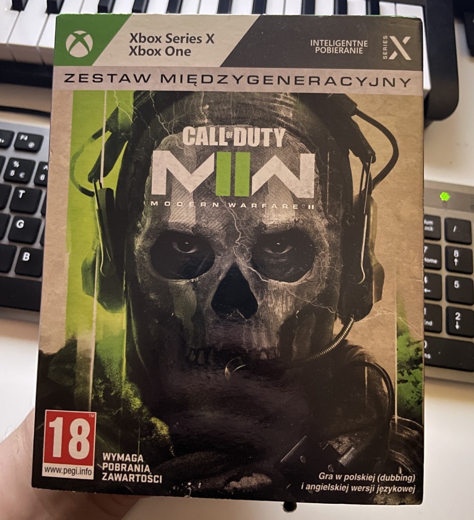 Call of Duty MWII XBOX ONE / Series X + steelbook Łódź Kup teraz