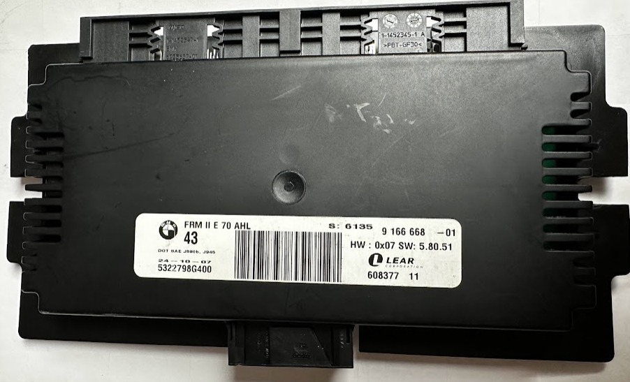 Moduł świateł FRM II 9166668 BMW X5 E70 skrętne Kraków Kup teraz