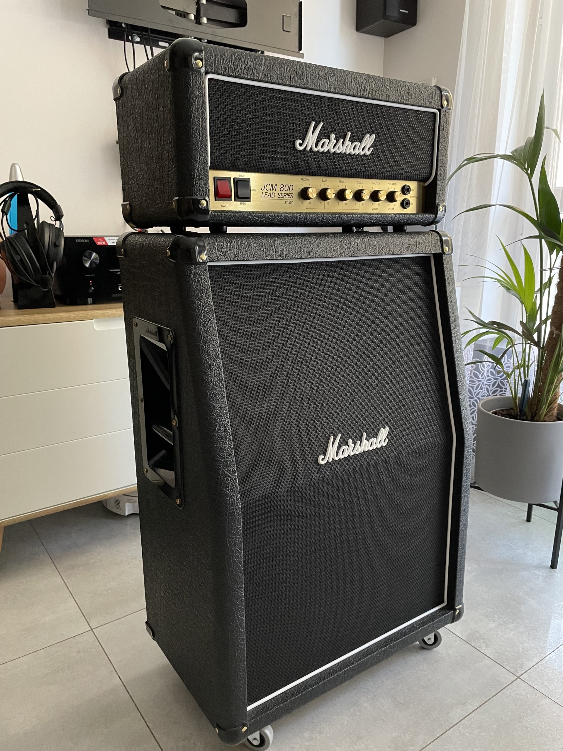 Marshall Sc20h JCM800 + Marshall sc212 bdb stan | Trzebnica