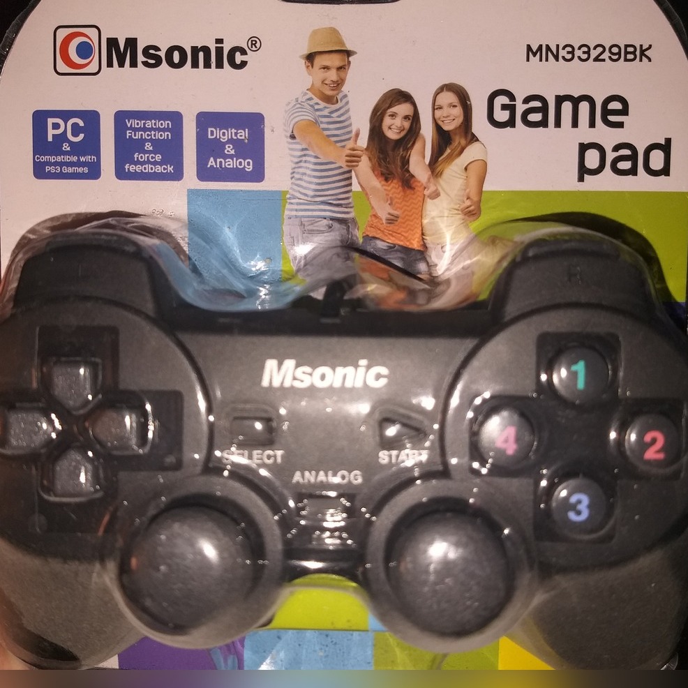 Een bezoek aan grootouders Boer Op de grond Gamepad Msonic MN3329BK - 2 sztuki | Warszawa | Kup teraz na Allegro  Lokalnie