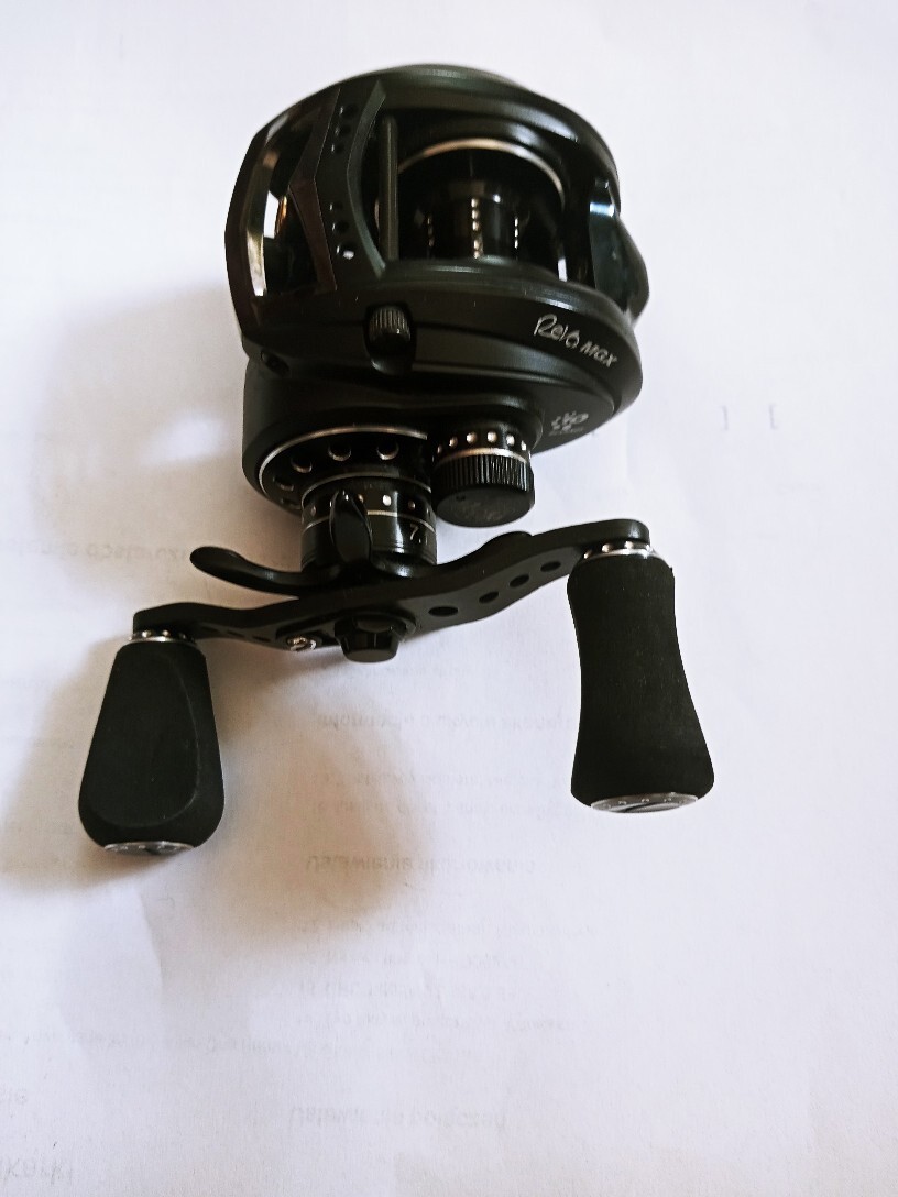 Moulinet Casting Abu Garcia Revo MGX Gauche 7.1:1 - Modèle Noir/bleu, Occasion Bon état, Fabriqué Au Japon