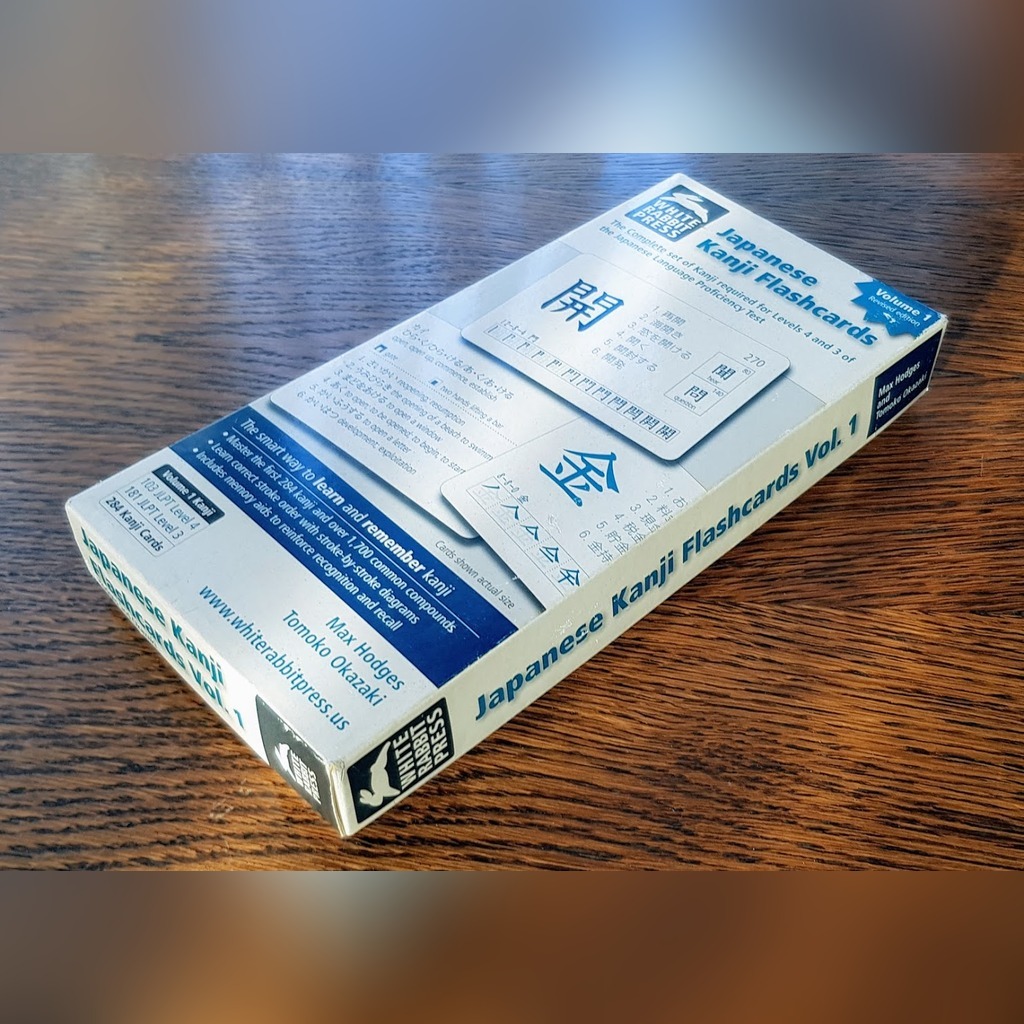 Japanese Kanji Flashcards vol 1 White Rabbit Press Łódź Kup teraz