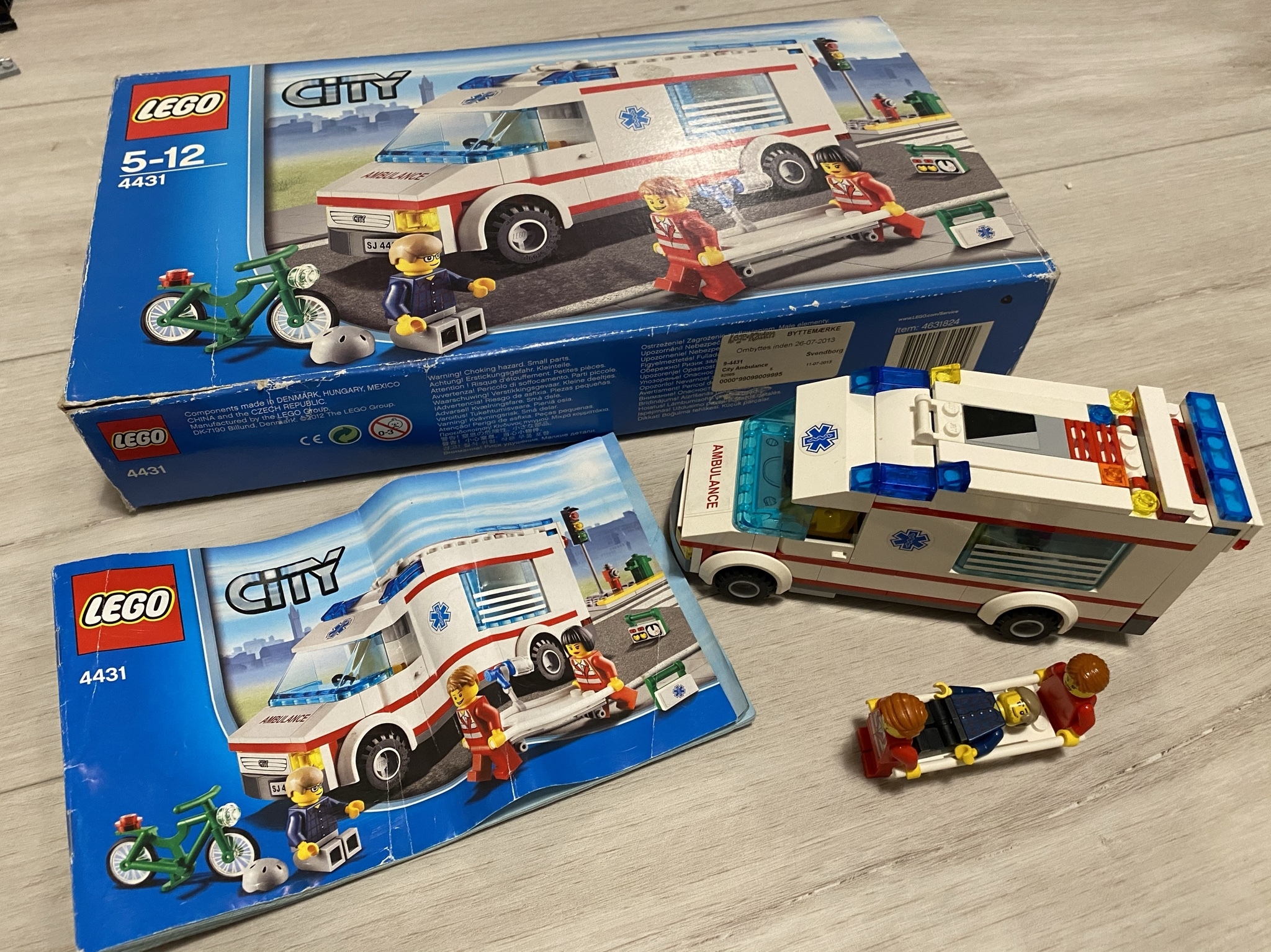 Zestaw LEGO 4431 Karetka pogotowia - złożona! | Piastów | Kup teraz na ...