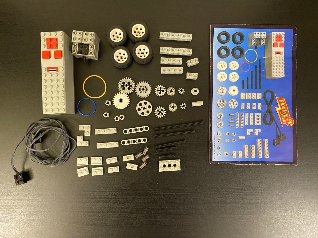 LEGO 8735 Motor Set 9 V Technic 1997 Pozna Kup teraz na