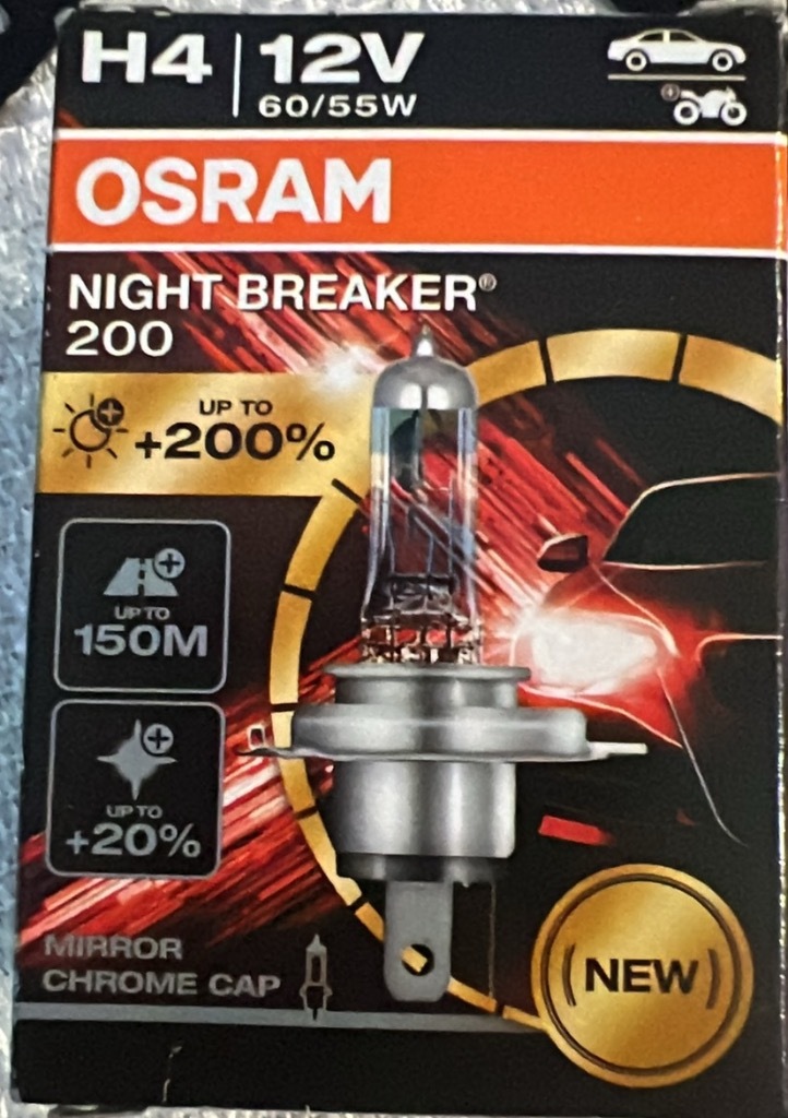 Żarowka samochodowa Osram H4-Led 12V Night Breaker Żarówki 2Szt