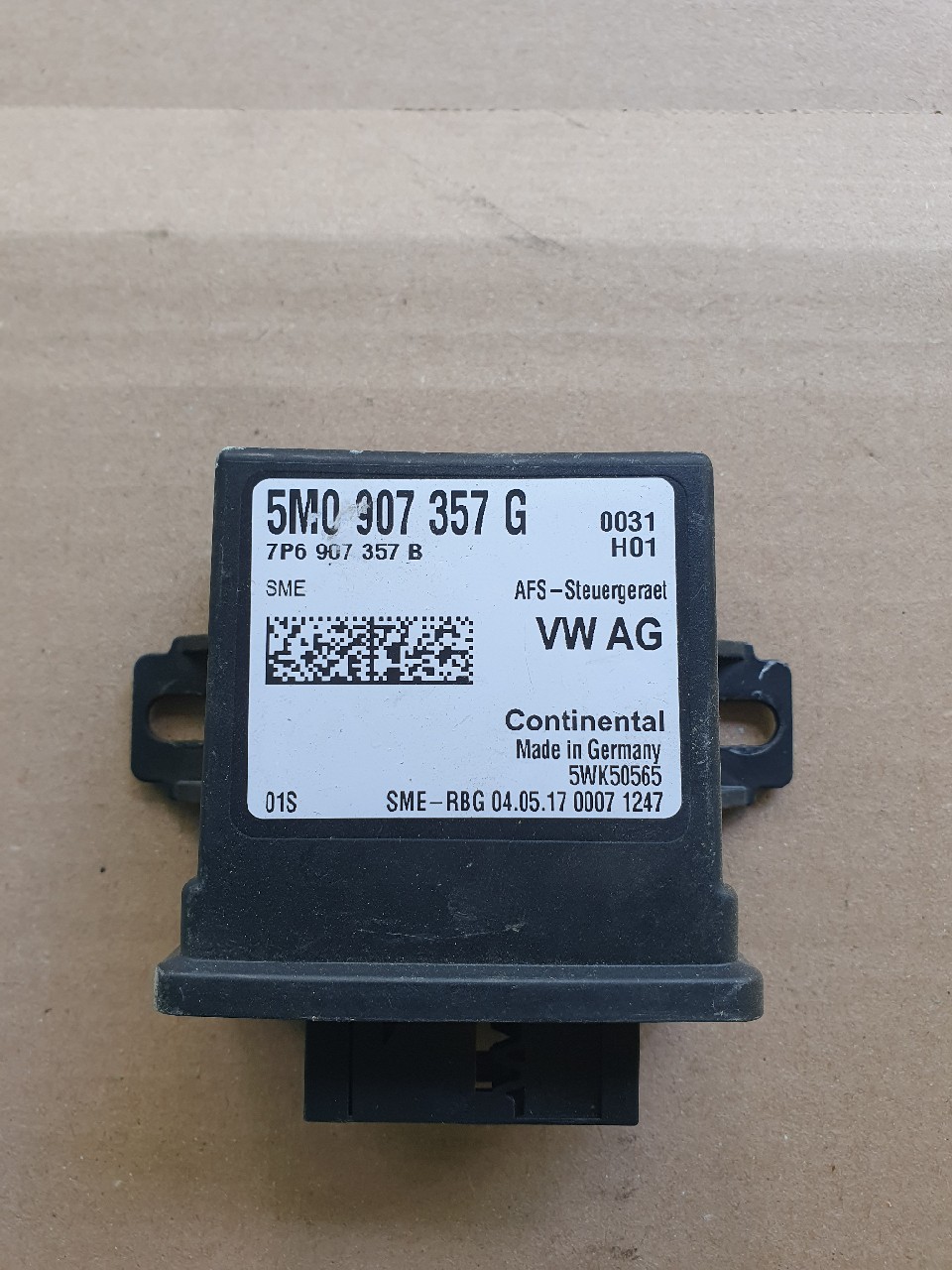 МОДУЛЬ БЛОК КЕРУВАННЯ СВІТЛА 5M0907357G AUDI Q3 8U 
