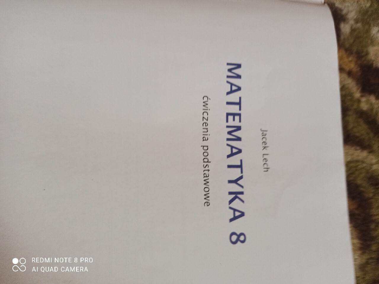 Książka Do Matematyki Klasa 7 Podrecznik do matematyki klasa 8 | Woźniki Śląskie | Kup teraz na