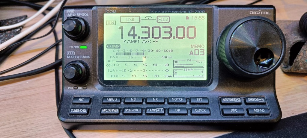 ICOM IC7100 DSTAR HF VHF UHF + moduł GPS | Żarów | Ogłoszenie na ...