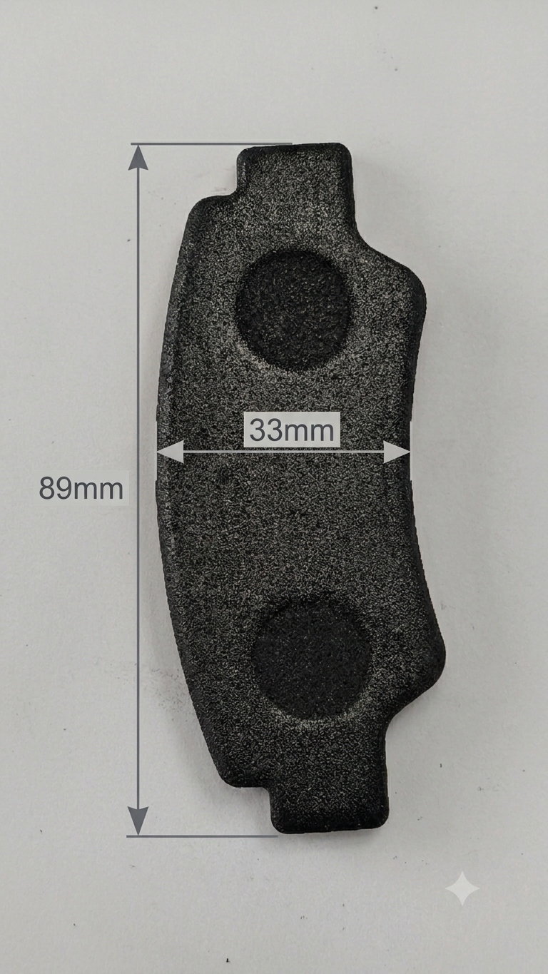 КОЛОДКИ ГАЛЬМІВНЕ ЗАД CFMOTO CFORCE 520 550 625 820 850 1000 G3 7020-0810A0 