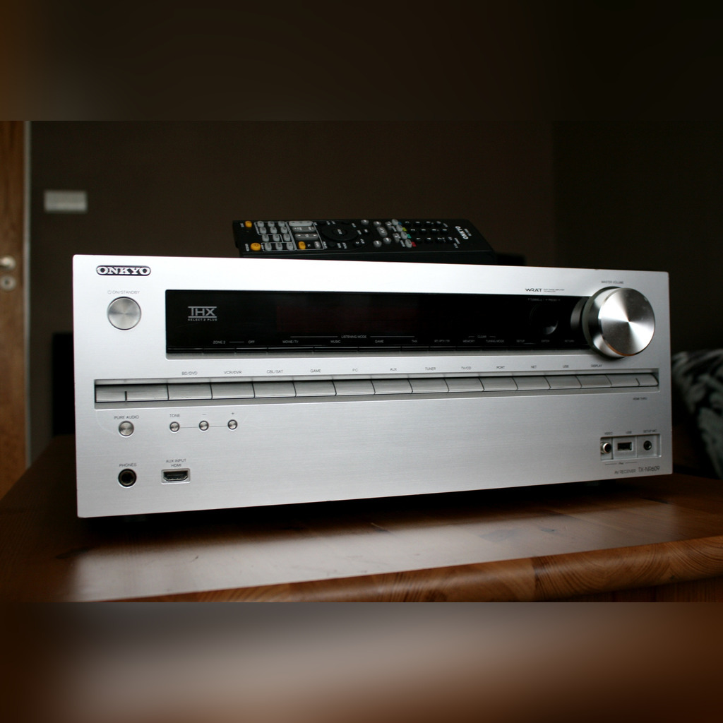 Amplituner Onkyo TX NR 609 USB WiFi 4K wzmacniacz Gdańsk Kup teraz na Allegro Lokalnie