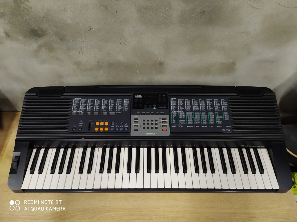 Keyboard Casio CTK 750 Dynamiczna Klawiatura Sierpc Kup teraz na Allegro Lokalnie