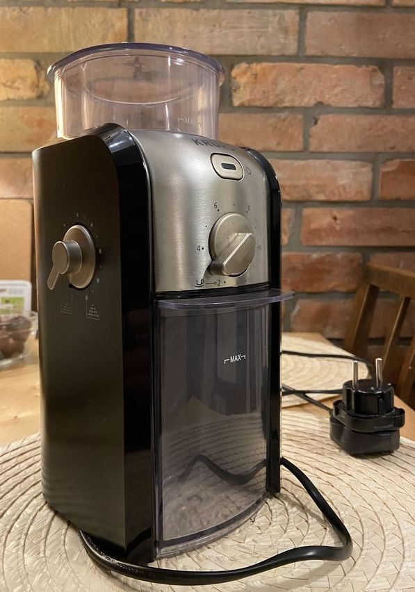 Młynek żarnowy Krups GVX2, używany, grubo mieli Gdańsk Licytacja na