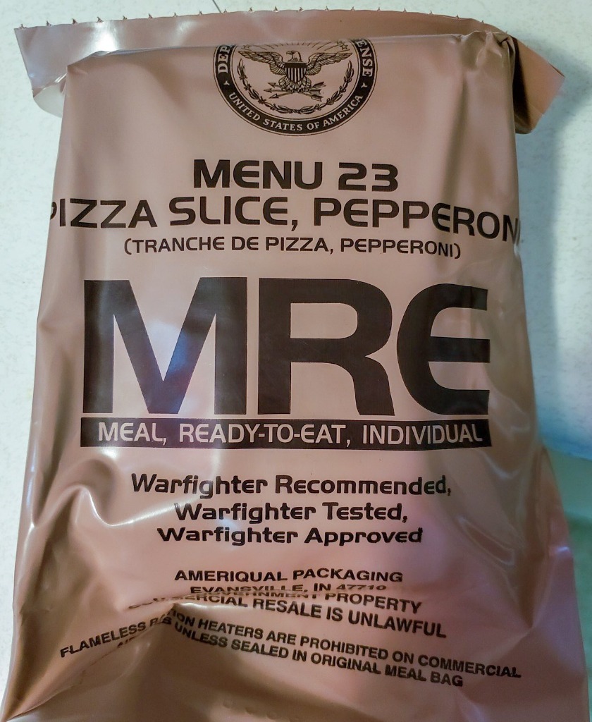 MRE USA Menu 23 Pepperoni Pizza Slice Rzeszów Kup teraz na Allegro