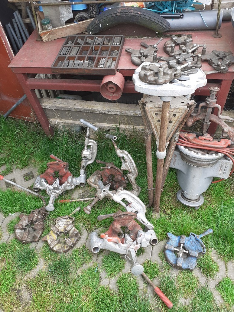 Ridgid zestaw czesci gwintownica Rems Rothenberger | Grojec | Kup teraz ...