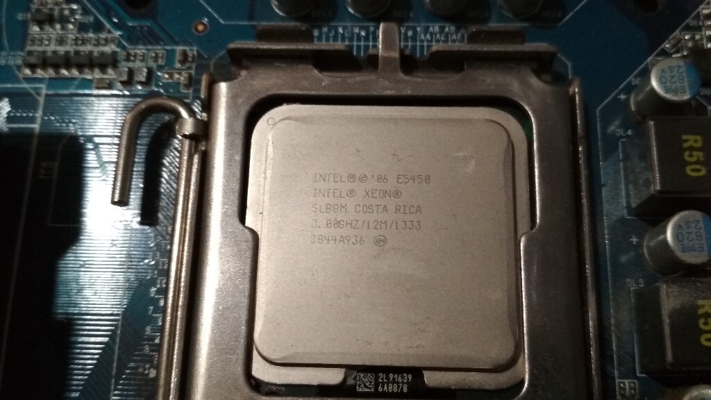 Gigabyte EP43TUD3L + Xeon E5450 lga775 Zielonki Licytacja na