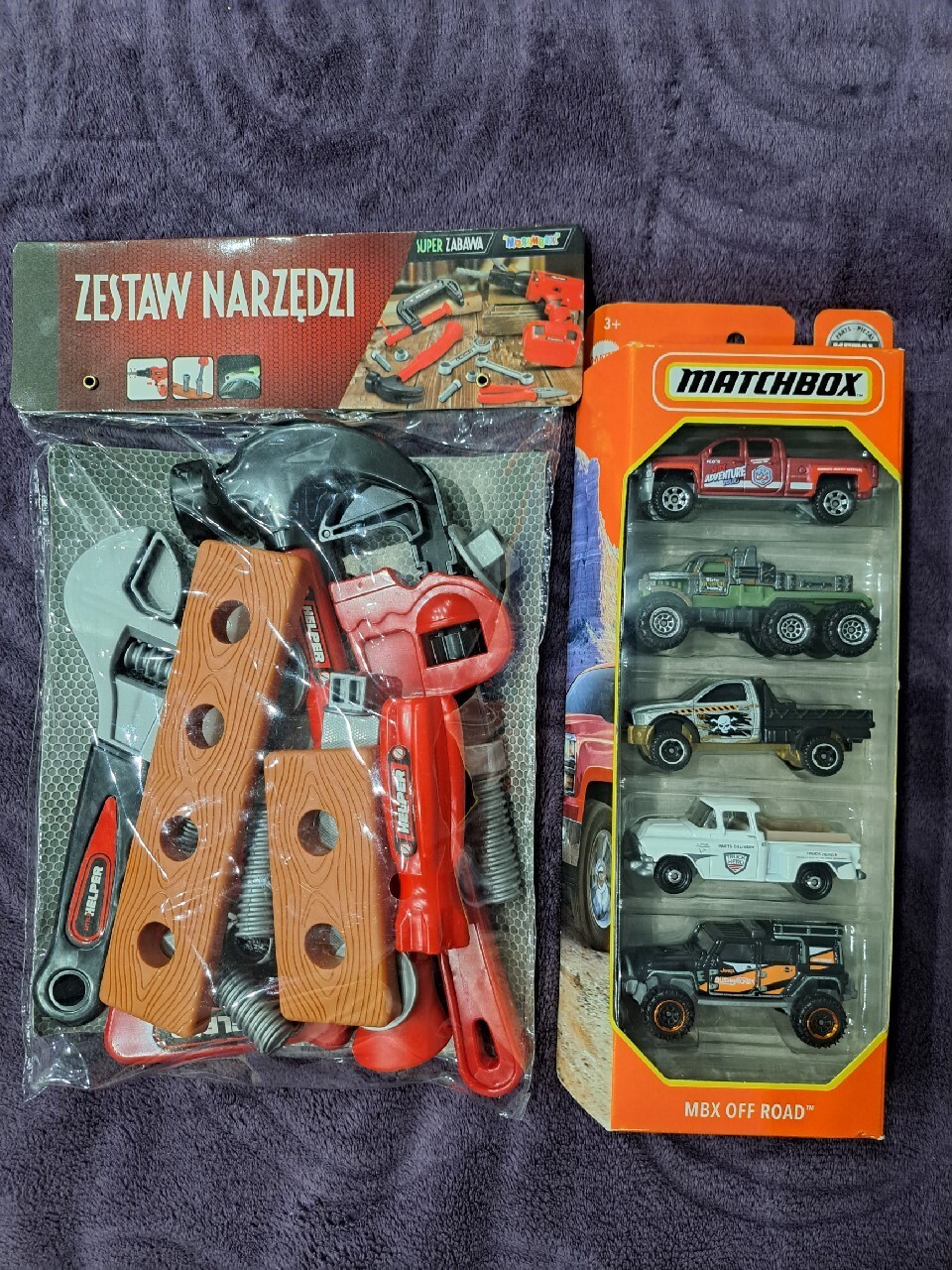 Matchbox zestaw + zestaw narzędzi Smętowo Chmieleńskie Licytacja na