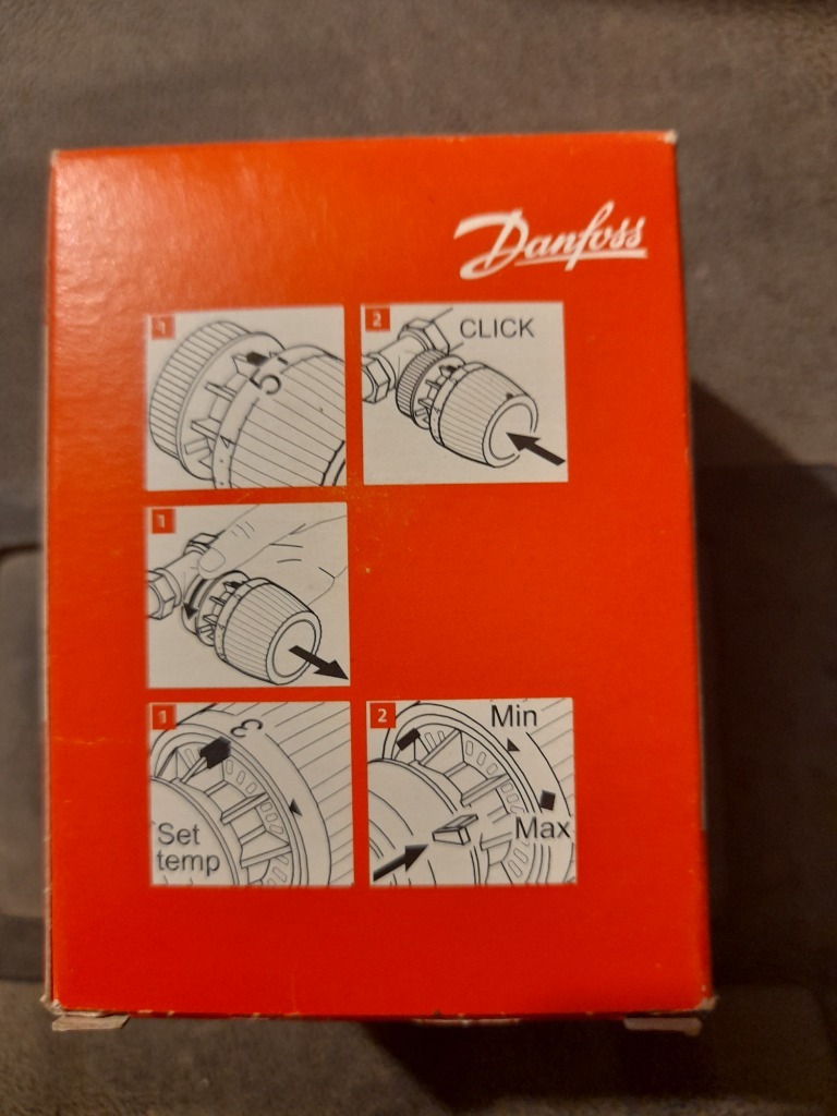 Glowica Danfoss 013G2994 , RA 2994 CLICK | Kanie | Kup teraz na Allegro ...