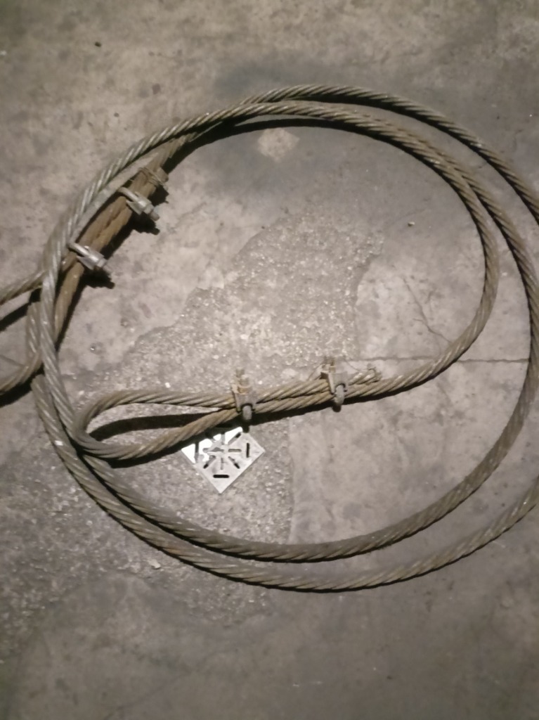 ТРОС СТАЛЬНИЙ ПІДВІСКА 23MM SREDNICY 8MB 