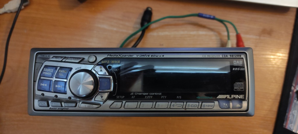 Radio Alpine cda 9812RB Sprawne świetna jakość | Kobierzycko ...