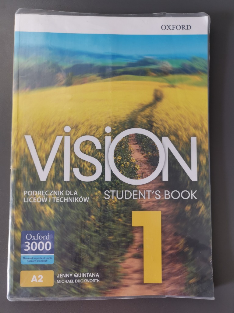 Vision 1 OXFORD Student's Book A2 Podręcznik ang Siedliska Kup