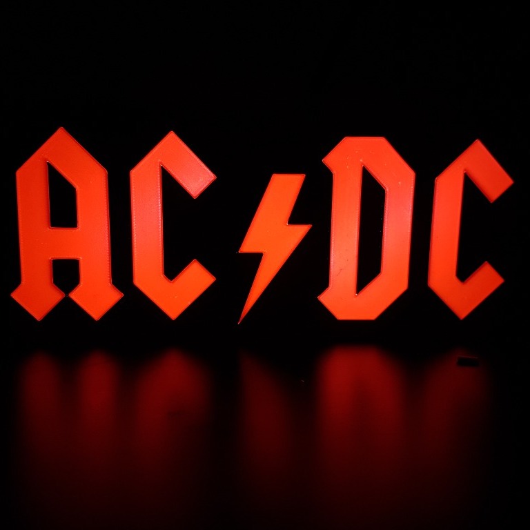 Lampka LED ACDC ozdobna prezent neon nocna AC DC | Kluczbork | Kup ...
